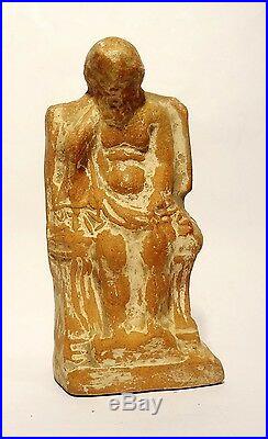 Statuette Romaine Zeus 2°/3° S. 200/300 Ad Ancient Roman Figure God Zeus