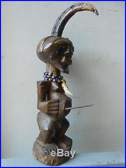 Statuette Songy, Art Africain Du Congo