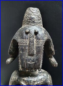 Statuette art africain peuple Jukun du Nigéria