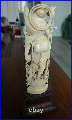 Statuette ivoire inde