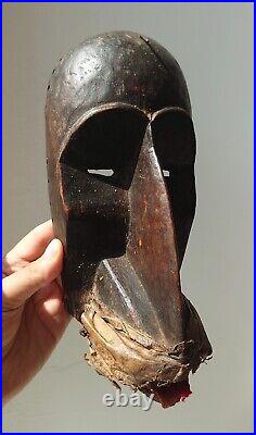 Superbe Masque Dan Mahou, Authentique, Cote D'ivoire, Tribal Art Africain