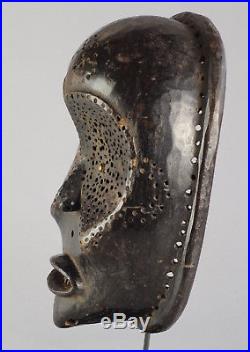 Superbe masque Lulua Luluwa ou Chokwe tshokwe Mask African Congo Art Africain