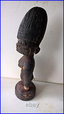 TRES ANCIENNE STATUE IBEJI VENAVI YORUBA ART TRIBAL AFRIQUE ibedji nigeria
