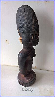 TRES ANCIENNE STATUE IBEJI VENAVI YORUBA ART TRIBAL AFRIQUE ibedji nigeria