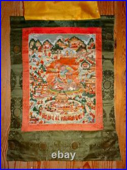 Tangka aux mille moines. Tibet Chine. Thangka