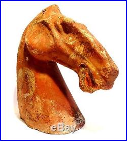Tete De Cheval Dynastie Han 208 Bc/ 221 Ad Chinese Han Dynasty Horse Head