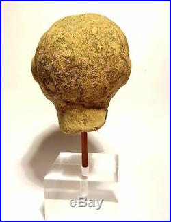 Tete Grecque Antique 3°s. Avant Jc Ancient Greek Terracotta Head 400 Bc