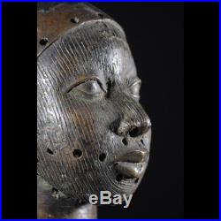 Tete commemorative Oba Bronze Ife Bini Edo Nigeria
