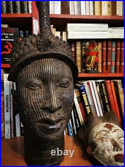 Tête en bronze de Bénin City
