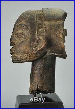 Tête statue ancêtre Singiti HEMBA ancestor figure Congo Tribal Art Africain