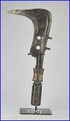 Trumbash Couteau africain ancien MANGBETU Congo old knife Africa Kongo African