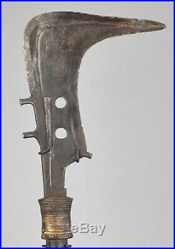 Trumbash Couteau africain ancien MANGBETU Congo old knife Africa Kongo African