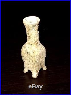 Vase A Onguent Romain En Verre 300 Ad Ancient Roman Glass Unguentarium