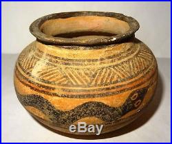 Vase De La Vallee De L'indus Mehrgarh 1700 Bc Indus Valley Painted Vessel