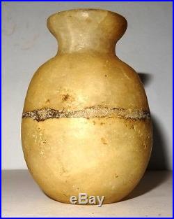 Vase Egyptien Scuplte En Albatre Old Kingdom 2500 Bc Egyptian Alabaster Jar