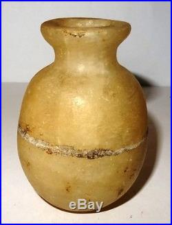Vase Egyptien Scuplte En Albatre Old Kingdom 2500 Bc Egyptian Alabaster Jar