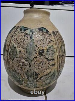 Vase En Terre Cuite Persan OTTOMAN MOYEN-ORIENT XIVÈME