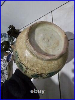 Vase En Terre Cuite Persan OTTOMAN MOYEN-ORIENT XIVÈME