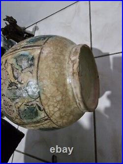 Vase En Terre Cuite Persan OTTOMAN MOYEN-ORIENT XIVÈME