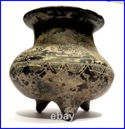 Vase Neolithique Chinois Longshan 2000/1700 Bc Neolithic Chinese Vessel
