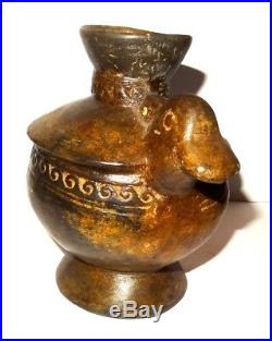 Vase Precolombien Chimu Perou 1000/1400 Ad Peru Pre-columbian Bird Vase