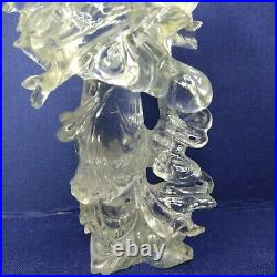 Vintage Chinese glass figurine, 20th century